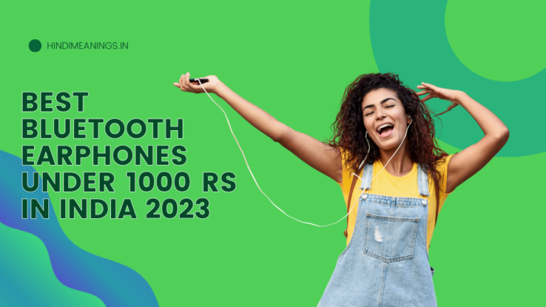 5 Best Bluetooth Earphones Under 1000 Rs In India 2023