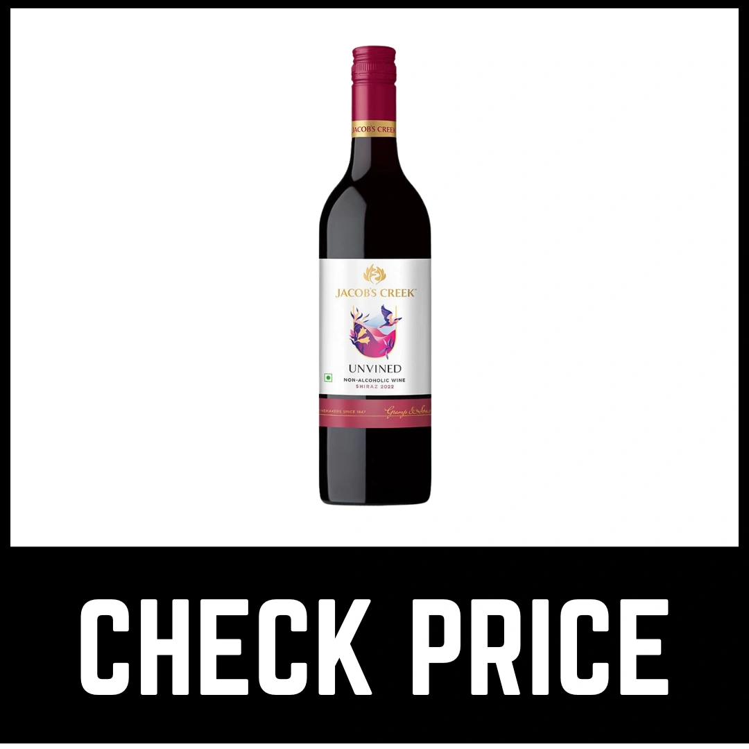 Jacobs Creek UNVINED Shiraz Non Alcoholic Red Grape